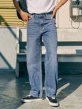 Herren jeans mit geradem bein
