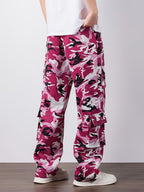 Herren camo cargohose mit taschen